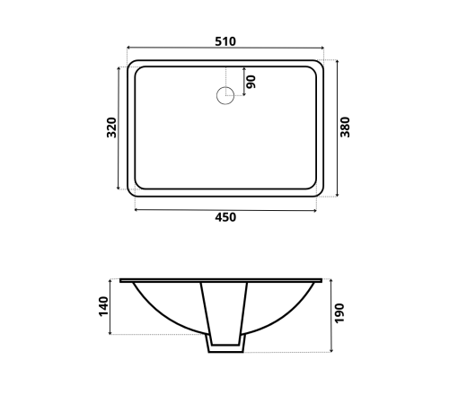 Умывальник Roxen Sims Умывальник Roxen Sims