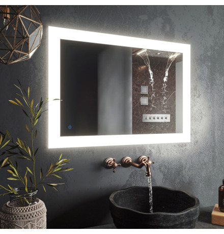 Зеркало Roxen Bliss long 510035-100 100x70 c LED подсветкой