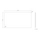 Зеркало Roxen Bella long 510055-120 120x70 