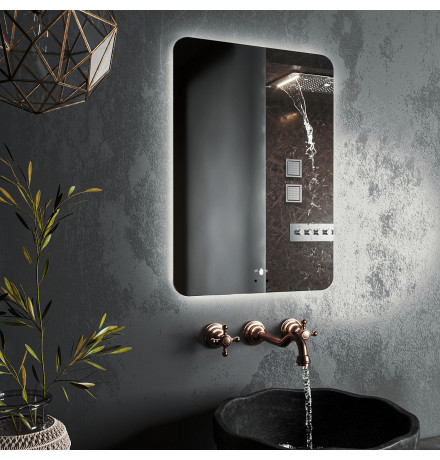 Зеркало Roxen Bella smart touch 510055-50ST 50x70 c LED подсветкой и бесконтактным управлением