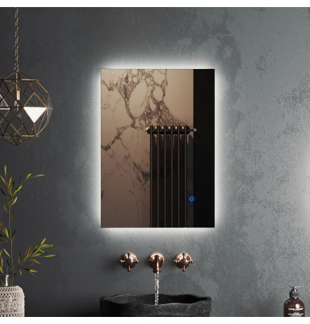 Зеркало Roxen Pure 510175-60 60x80 c LED подсветкой