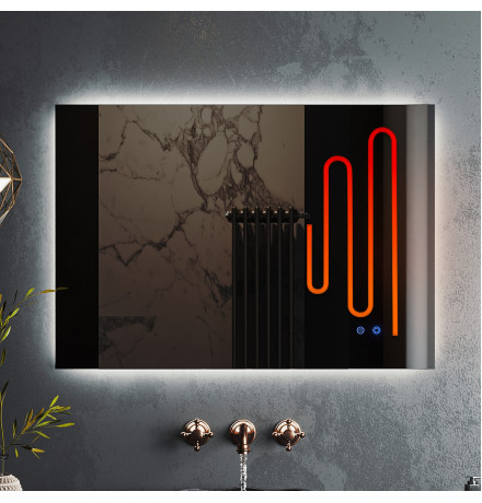 Зеркало Roxen Pure 510175-80AF 80x70 c LED подсветкой и подогревом