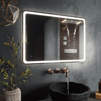 Зеркало Roxen Irida long 510185-100 100x70 c LED подсветкой