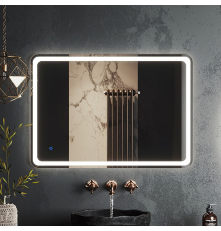 Зеркало Roxen Irida 510185-80 80x70 c LED подсветкой