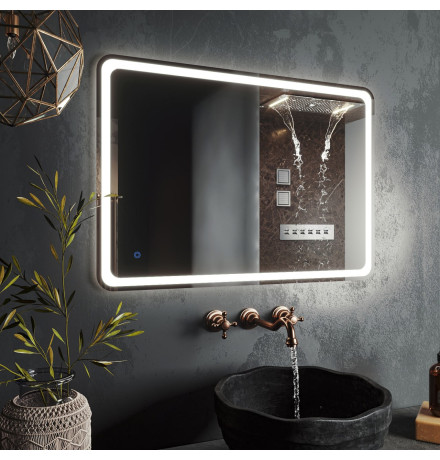 Зеркало Roxen Irida 510185-90 90x70 c LED подсветкой