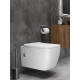 Комплект 6 в 1: инсталляция Tece c кнопкой 9400413 и унитазом Roxen Cube Bidet 530135-01X с функцией биде