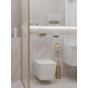 Комплект 6 в 1: инсталляция Tece c кнопкой 9400413 и унитазом Roxen Cube Bidet 530135-01X с функцией биде