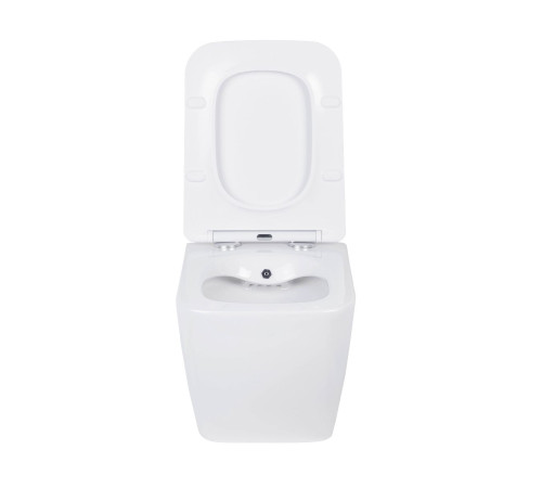Комплект 6 в 1: инсталляция Tece c кнопкой 9400413 и унитазом Roxen Cube Bidet 530135-01X с функцией биде