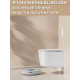 Комплект 6 в 1: инсталляция Tece c кнопкой 9400414 и унитазом Roxen Simple Compact 530120-01 Rimless Soft Close