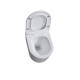 Комплект 6 в 1: инсталляция Tece c кнопкой 9400414 и унитазом Roxen Simple Compact 530120-01 Rimless Soft Close