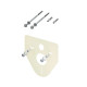 Комплект 6 в 1: инсталляция Tece c кнопкой 9400414 и унитазом Roxen Simple Compact 530120-01 Rimless Soft Close