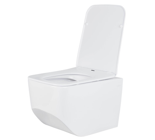 Комплект 6 в 1: инсталляция Tece 9400412 c кнопкой и унитазом Roxen Boro 530145-01 Rimless Soft Close