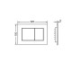 Комплект 6 в 1: инсталляция Tece c кнопкой 9400414 и унитазом Roxen Porto 530155-01 Rimless Soft Close