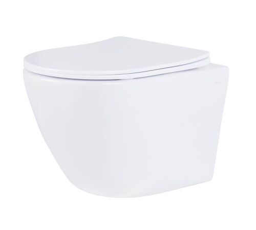 Комплект 6 в 1: инсталляция Tece c кнопкой 9400412 и подвесным унитазом Roxen Antares Bidet 530185-01X с функцией биде