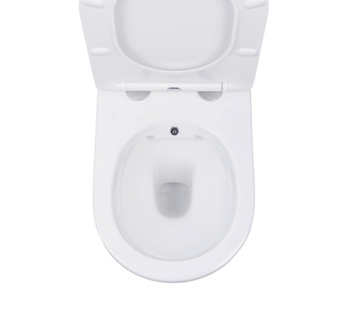 Комплект 6 в 1: инсталляция Tece c кнопкой 9400412 и подвесным унитазом Roxen Antares Bidet 530185-01X с функцией биде