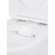 Комплект 6 в 1: инсталляция Tece 9400412 c кнопкой и унитазом Roxen Antares 530185-02 Rimless Soft Close
