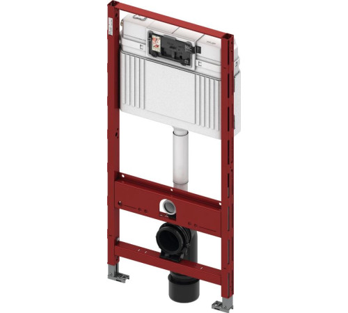 Система инсталляции для унитаза TECEprofil kit 9300434 с кнопкой Тecesolid