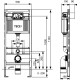 Система инсталляции для унитаза TECEprofil kit 9300434 с кнопкой Тecesolid