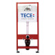 Комплект 6 в 1: инсталляция TECEbase kit 9400407 с черной кнопкой и подвесным унитазом Amore di Mare Elsa Tornado P312-T