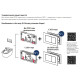 Комплект: инсталляция TECEbase kit 9400413 с белой кнопкой и подвесным унитазом Teymi Kati T40701