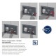 Комплект: инсталляция TECEbase kit 9400413 с белой кнопкой и подвесным унитазом Teymi Kati T40701