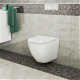 Комплект: инсталляция Grohe Rapid SL 38721001 с кнопкой хром и подвесным унитазом Teymi Lina S T40102