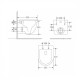 Комплект: инсталляция Grohe Rapid SL 38721001 с кнопкой хром и подвесным унитазом Teymi Lina S T40102