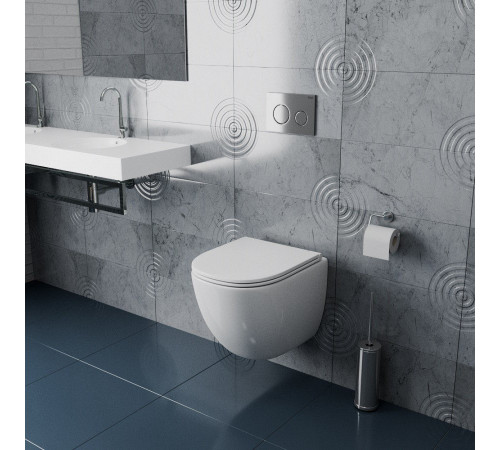 Комплект: инсталляция Tece 9400412 с подвесным унитазом Teymi Lina S T40102