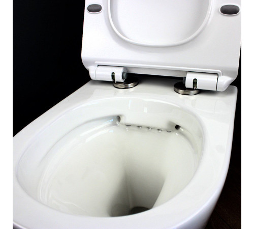  Комплект: инсталляция Grohe Solido 38811KF0 с черной кнопкой и подвесным унитазом Teymi Lina Pro T40106