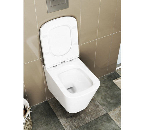   Комплект: инсталляция Grohe Solido 38811KF0 с черной кнопкой и подвесным унитазом Teymi Helmi S T40302