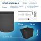 Комплект: инсталляция Grohe Rapid SL 38721001 с кнопкой хром и подвесным унитазом Teymi Helmi S T40302MB