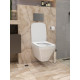 Комплект: инсталляция Grohe Rapid SL 38721001 с кнопкой хром и подвесным унитазом Teymi Kati T40701