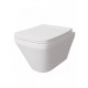 Комплект: инсталляция Grohe Rapid SL 38721001 с кнопкой хром и подвесным унитазом Teymi Kati T40701