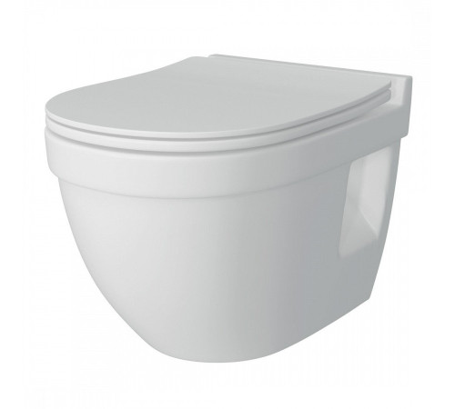 Комплект: инсталляция Grohe Rapid SL 38772001 с кнопкой и подвесным безободковым унитазом Teymi Vitra Pro T40806