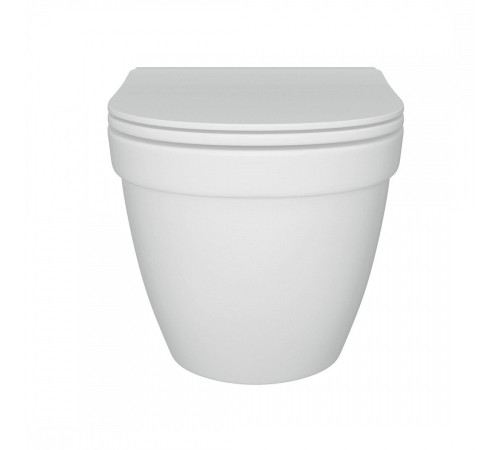 Комплект: инсталляция Grohe Rapid SL 38772001 с кнопкой и подвесным безободковым унитазом Teymi Vitra Pro T40806