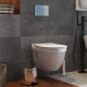 Комплект: инсталляция Grohe Rapid SL 38772001 с кнопкой и подвесным безободковым унитазом Teymi Vitra Pro T40806