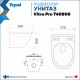 Комплект: инсталляция Grohe Rapid SL 38772001 с кнопкой и подвесным безободковым унитазом Teymi Vitra Pro T40806