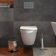 Комплект: инсталляция Grohe Rapid SL 38772001 с кнопкой и подвесным безободковым унитазом Teymi Vitra Pro T40806