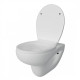 Комплект: инсталляция Grohe Rapid SL 38772001 с кнопкой и подвесным безободковым унитазом Teymi Hanna Pro T40901