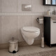 Комплект: инсталляция Grohe Rapid SL 38772001 с кнопкой и подвесным безободковым унитазом Teymi Hanna Pro T40901