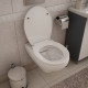 Комплект: инсталляция Grohe Rapid SL 38772001 с кнопкой и подвесным безободковым унитазом Teymi Hanna Pro T40901