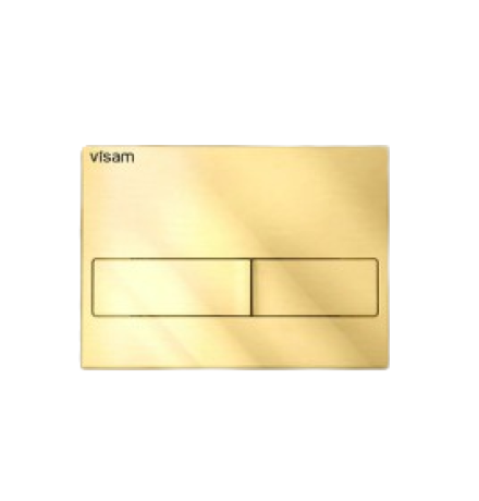 Кнопка для инсталляции Visam L9 (EX-226-029) золото матовый