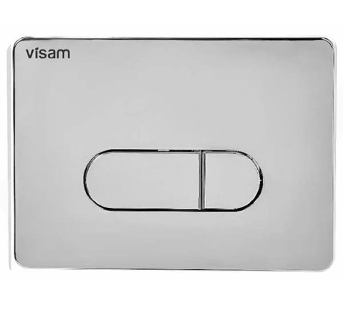 Кнопка для инсталляции Visam D3 (EX-228-002) хром глянец
