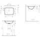 Умывальник Vitra S20 (5474B003-0618) 