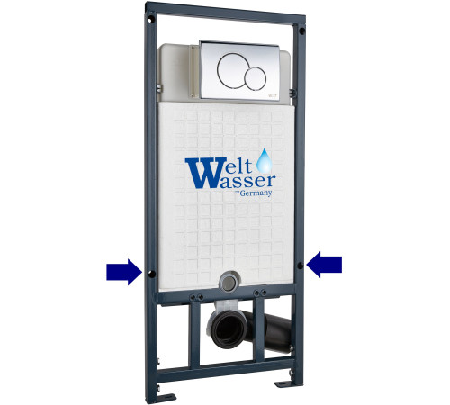 Система инсталляции Weltwasser Marberg 507 без кнопки Система инсталляции Weltwasser Marberg 507 без кнопки
