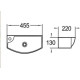 Умывальник  WeltWasser WW Aisbach 7946 GL-WT R (10000008695)   правый