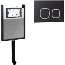 Система инсталляции для приставного унитаза Weltwasser Amberg 404 BL Система инсталляции для приставного унитаза Weltwasser Amberg 404 BL