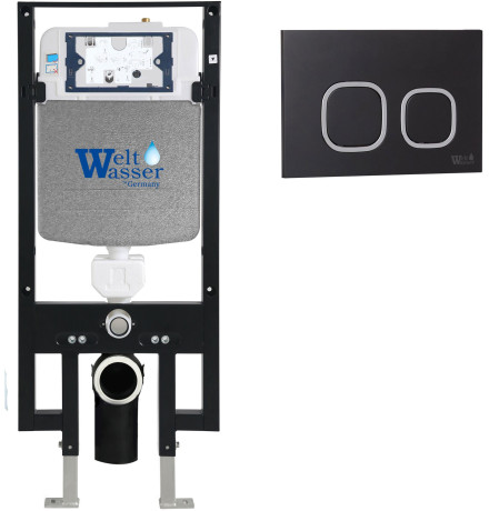 Инсталляция для подвесного унитаза Weltwasser Amberg 497 BL