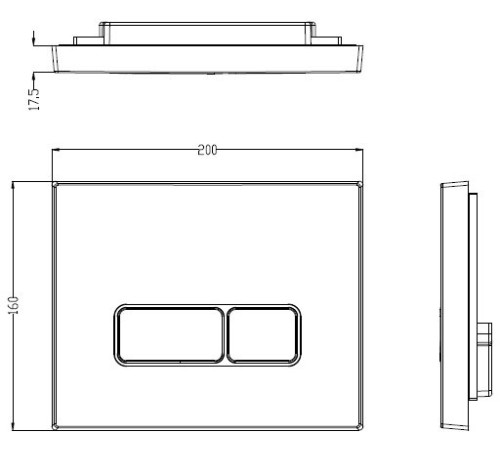 Система инсталляции Weltwasser Marberg 410 SE BL