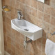 Умывальник  WeltWasser WW Aisbach 7946 GL-WT L (10000008694)   левый